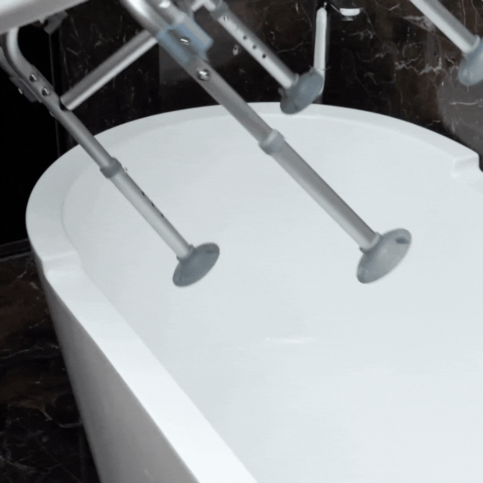 kekoy shower chair compact and easy to move