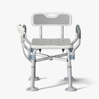 KEKOY Heavy Duty Shower Chair with Back & Arms