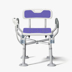 KEKOY Heavy Duty Shower Chair with Back & Arms
