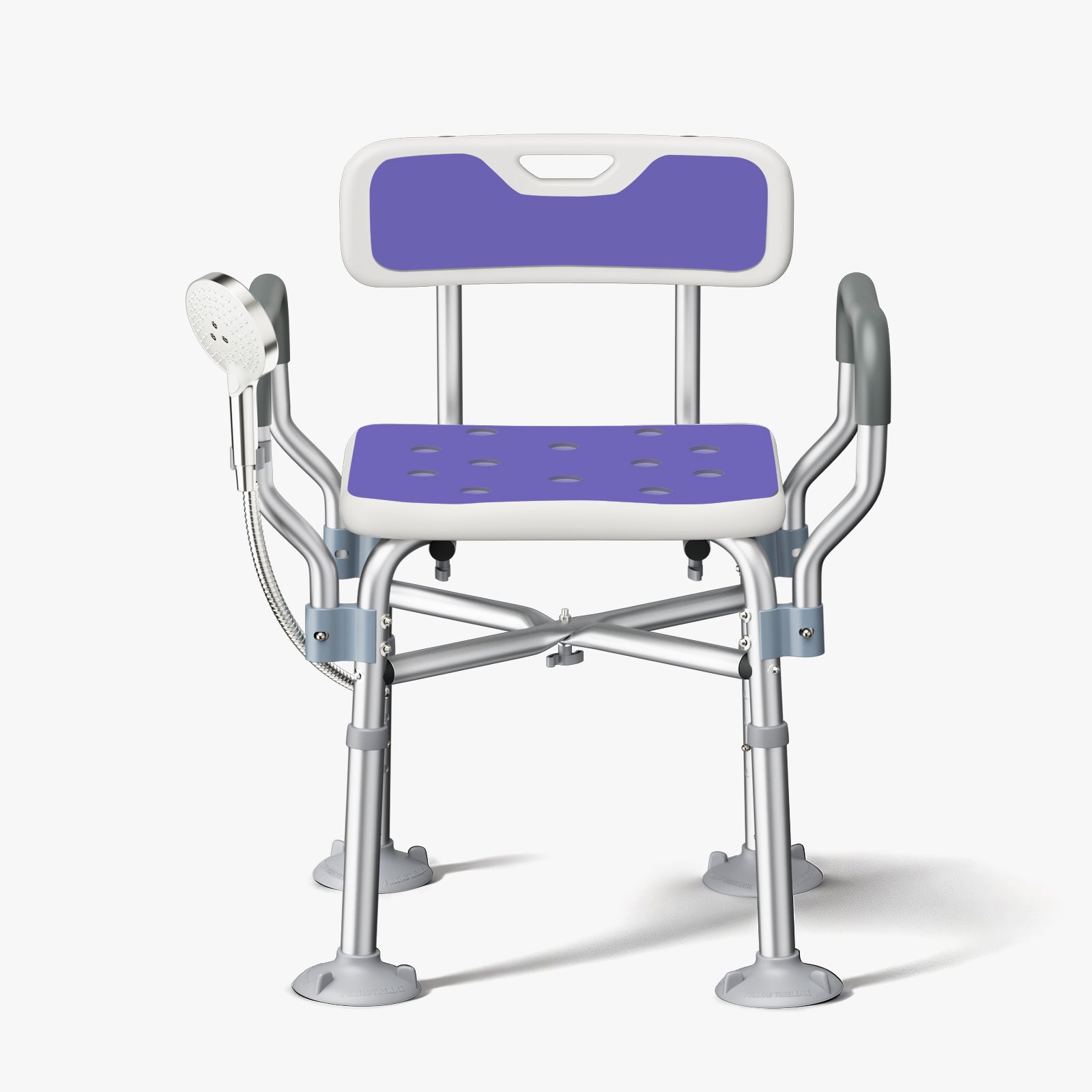 KEKOY Heavy Duty Shower Chair with Back & Arms