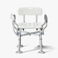 KEKOY Heavy Duty Shower Chair with Back & Arms