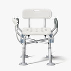 KEKOY Heavy Duty Shower Chair with Back & Arms