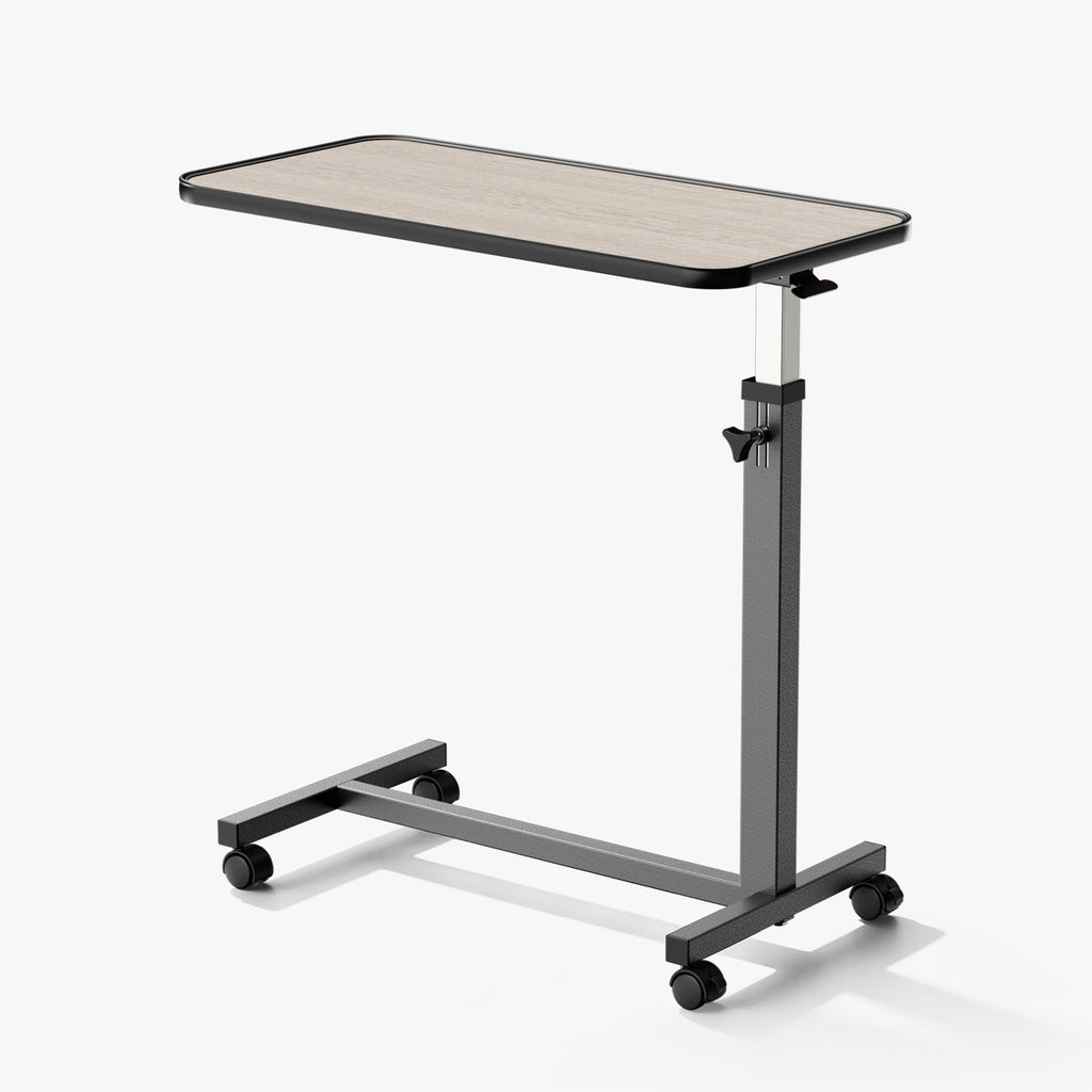 kekoy pneumatic overbed table White Oak