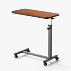 kekoy pneumatic overbed table walnut color