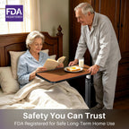 kekoy pneumatic overbed table family care with FDA registered