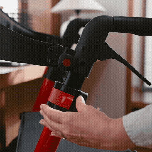 8-position adjustable handles fit users 4'11"–6'4"