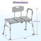 kekoy tub transfer bench measurements