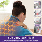 kekoy electric heating pad full body pain relief