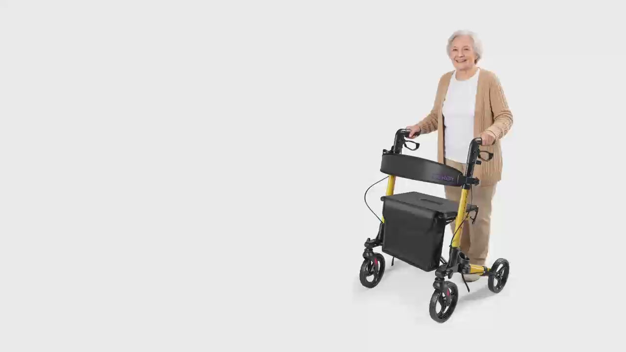how to install the kekoy 931A rollator walker