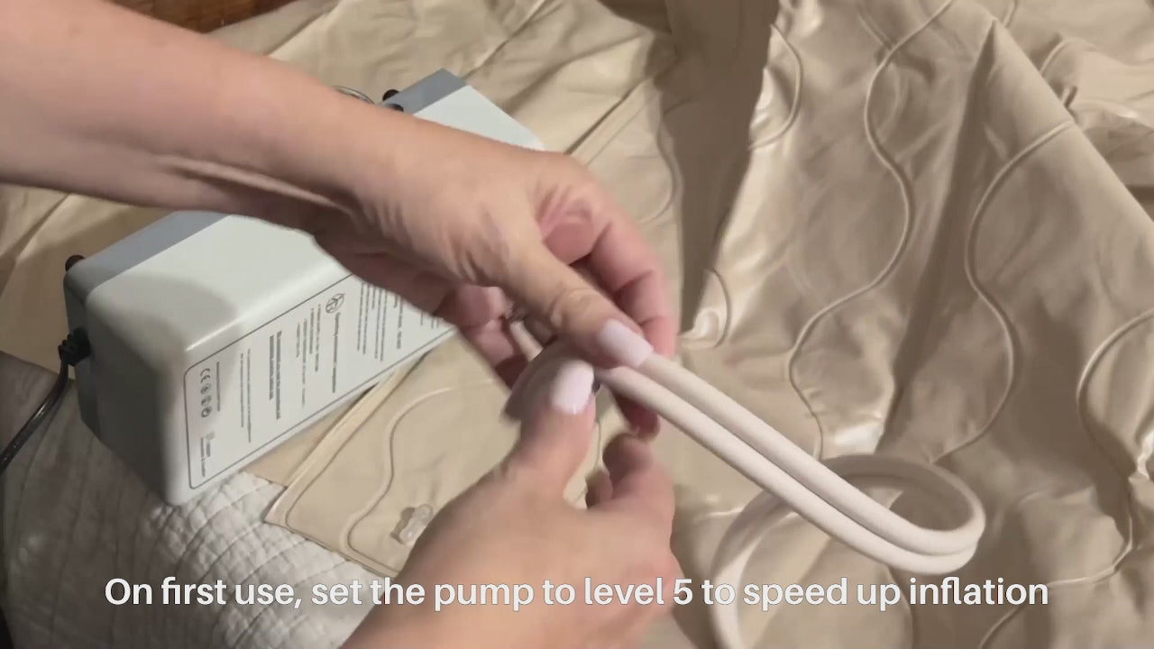 how to install the kekoy mattress pad